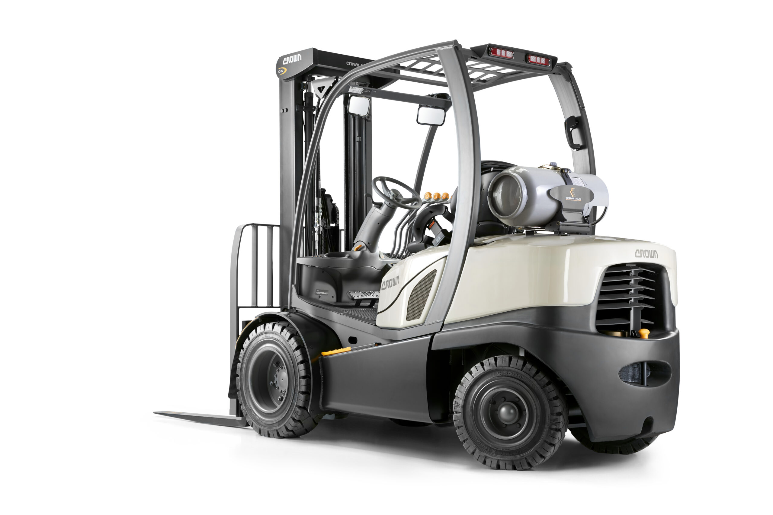 Crown C-5 Series Cushion Tire Internal Combustion Forklifts – 4,000 to ...